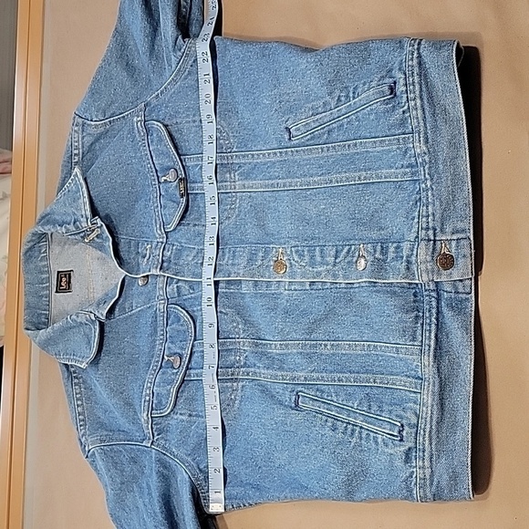 Lee Blue Denim Trucker Jacket, Size Unknown.  Excellent Condition - Picture 6 of 10